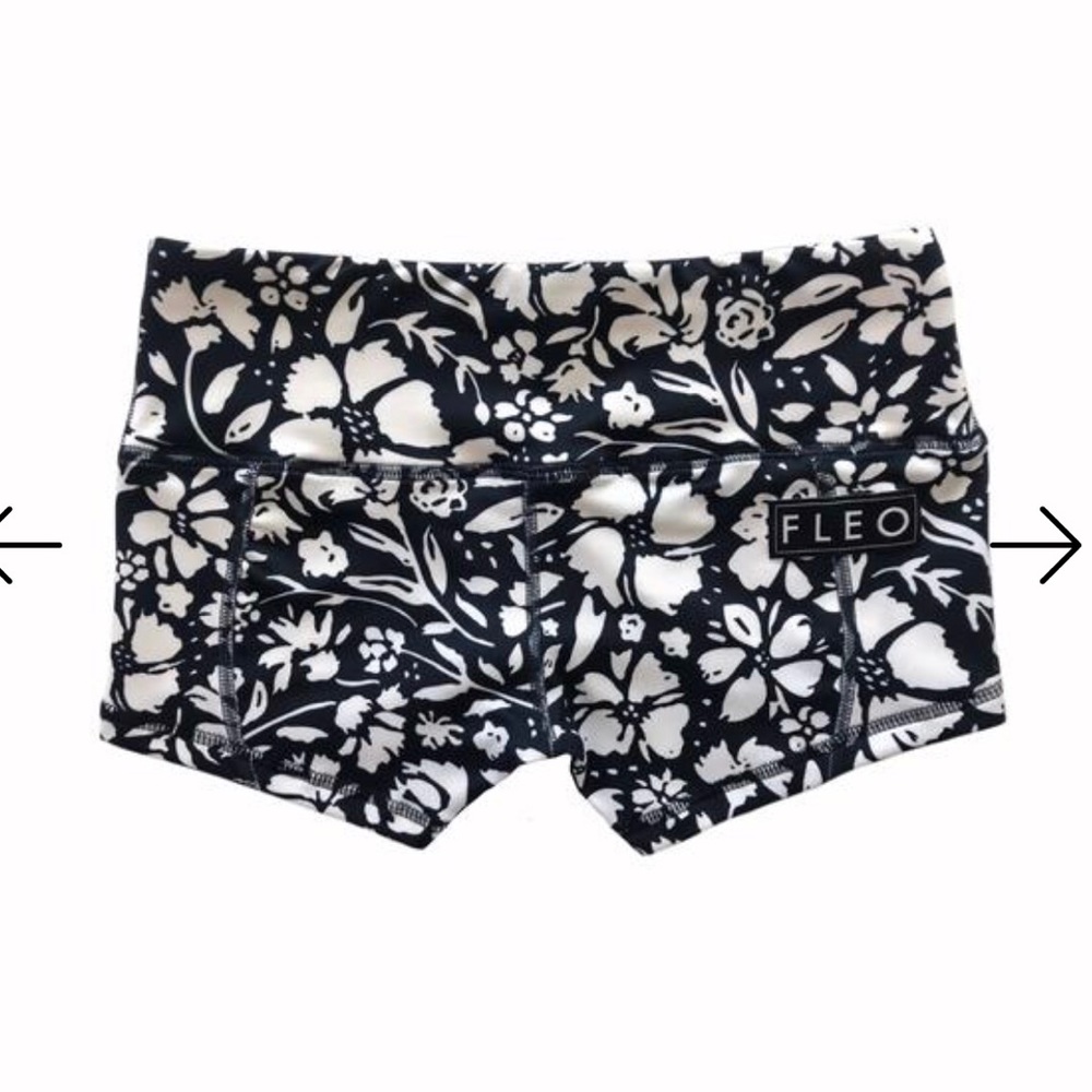 FLEO - “Retro Flower”  Low Rise Contour- LARGE